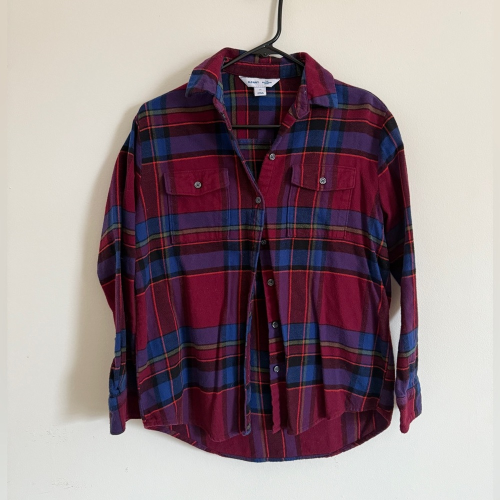 Old navy boyfriend flannel